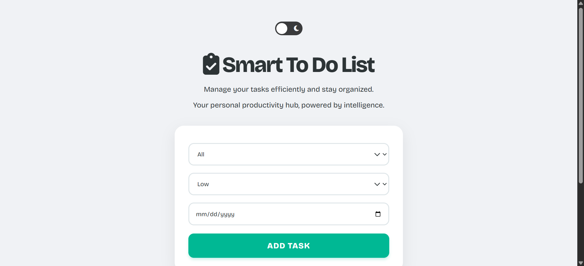 TODO List App